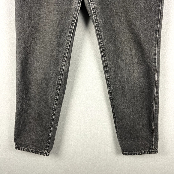Vintage Lee Jeans Women 14 High Rise 28x29 Tapered Faded 80s 90s USA Made - Picture 3 of 16